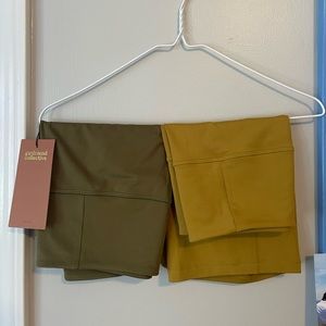 Girlfriend collective float ultralight shorts 2 pairs